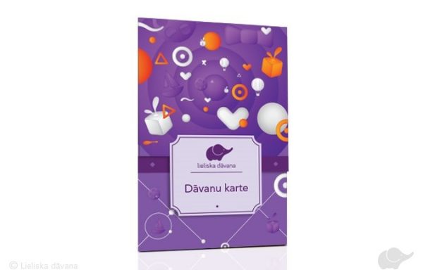 “Lieliska davana” dāvanu karte 20 eur