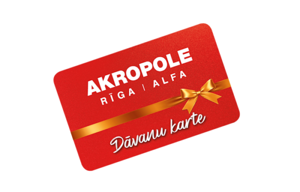AKROPOLE dāvanu karte 50 eur